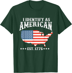 USA Eagle 1776 T-Shirt - T-Shirt | Forest