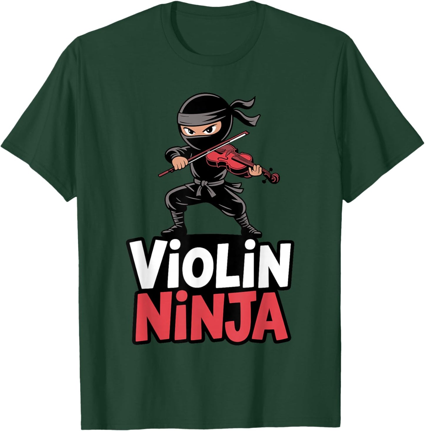 Cool Violin Art Women Violinist Violin Player Violin T-Shirt - T-Shirt | Forest
