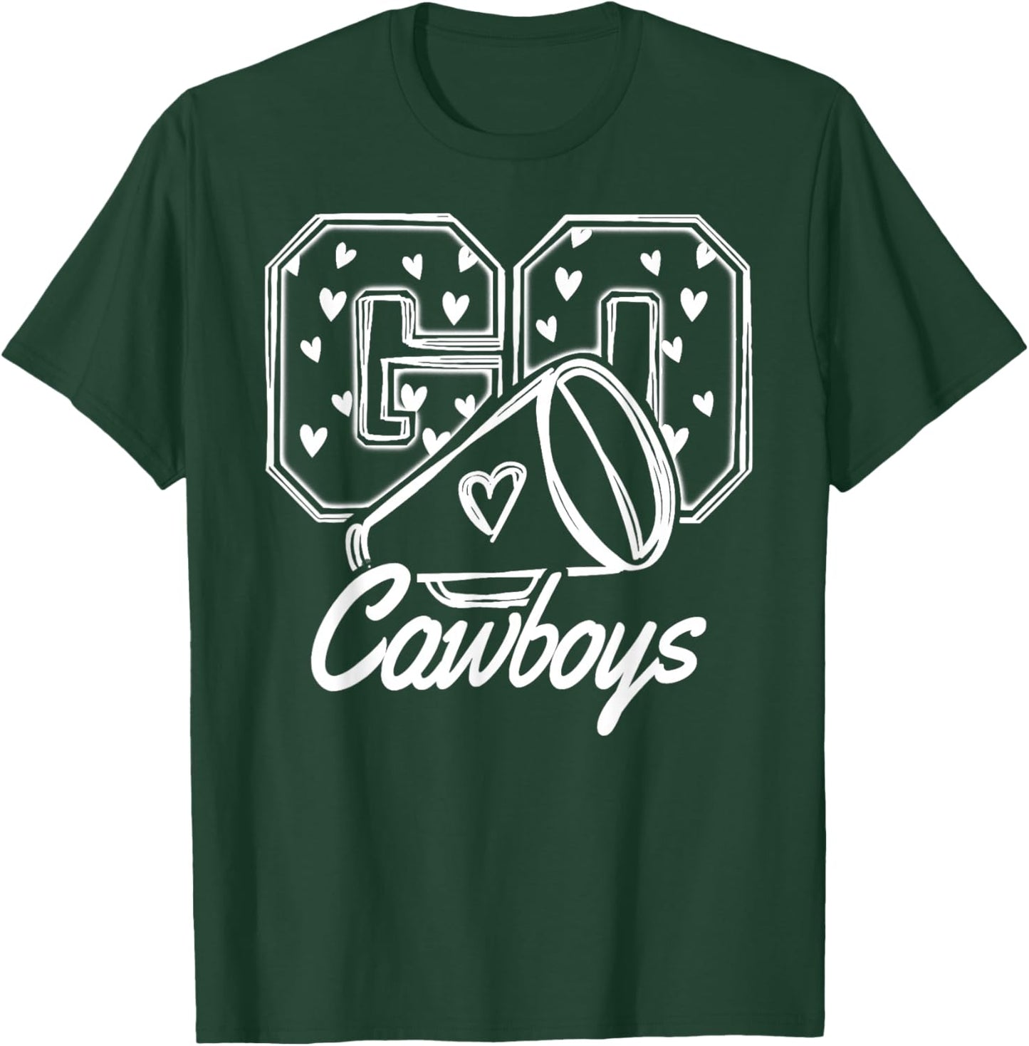 This Girl Loves Her Cowboys USA Design Women & Kids T-Shirt - T-Shirt | Forest