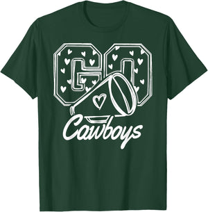 This Girl Loves Her Cowboys USA Design Women & Kids T-Shirt - T-Shirt | Forest