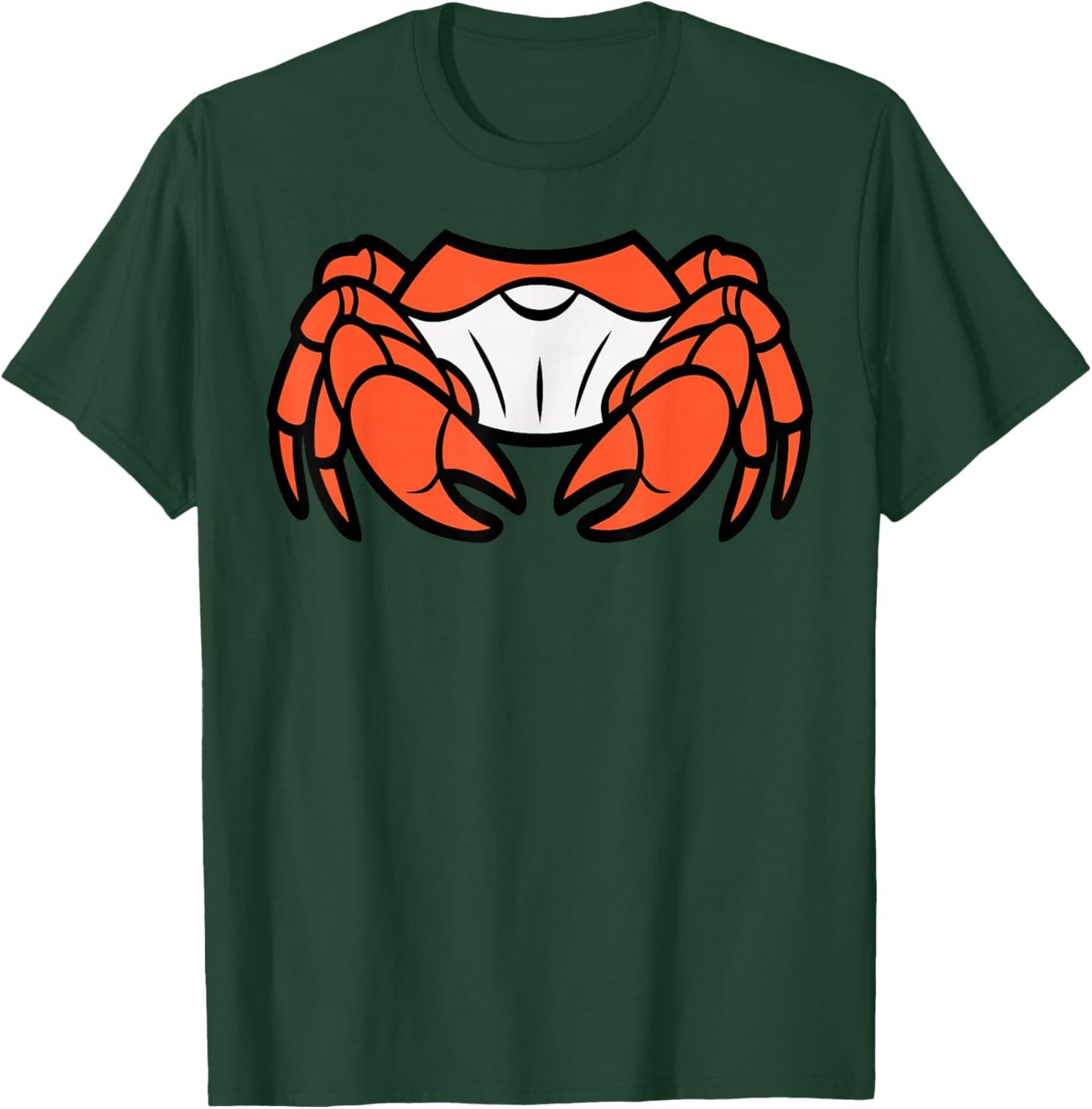 Crab Costume Shirt Adult Men Women Kids Red Crab Costume T-Shirt - T-Shirt | Forest