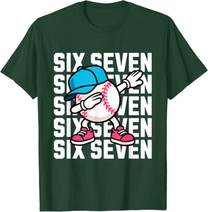 Six Seven Dab T-Shirt - T-Shirt | Forest
