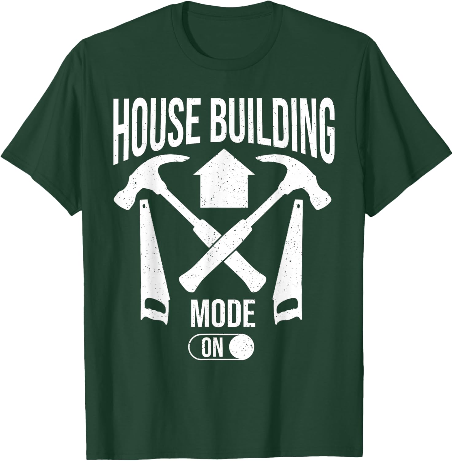 House Builder Carpenter Contractor Construction T-Shirt - T-Shirt | Forest