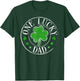 St Patricks Day One Lucky Dad Shamrock Father Daddy Men T-Shirt - T-Shirt | Forest