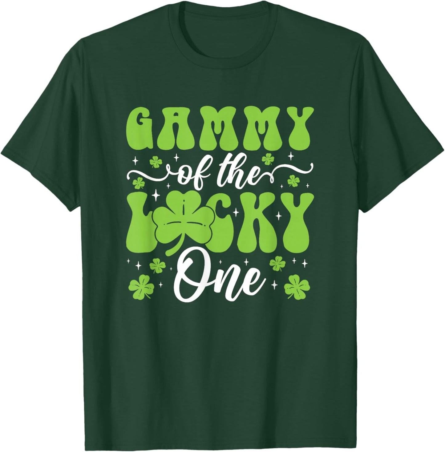 Gammy of The Lucky One First Birthday St Patrick's Day T-Shirt - T-Shirt | Forest