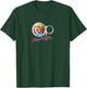 Op Ocean Vintage Pacific Ocean Beach Sun Palm Trees Retro T-Shirt - T-Shirt | Forest