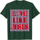 Retro Pink Red Love Like Jesus Funny Valentine Christian T-Shirt - T-Shirt | Forest