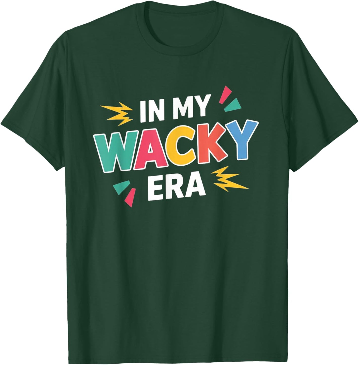 in My Wacky Era Kids and Teachers | Mismatch Day Spirit Week T-Shirt - T-Shirt | Forest