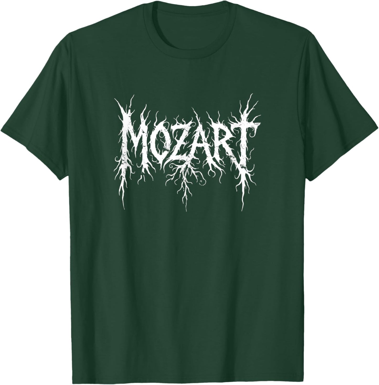 Classical Black Metal Logo Style Funny Extreme Music T-Shirt - T-Shirt | Forest