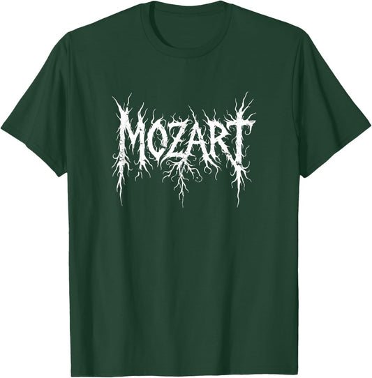 Classical Black Metal Logo Style Funny Extreme Music T-Shirt - T-Shirt | Forest