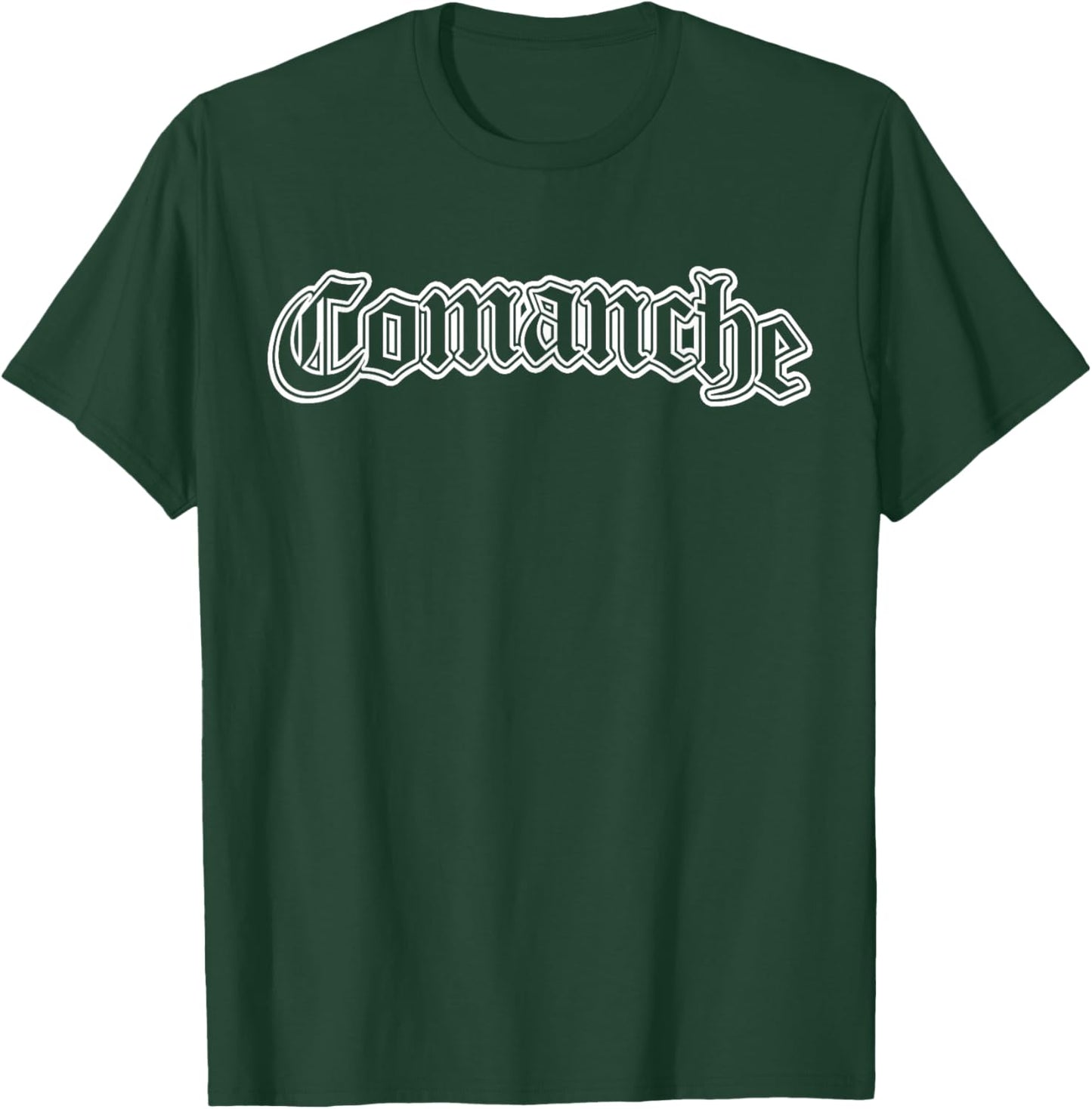 Comanche Native American Indian T-Shirt - T-Shirt | Forest