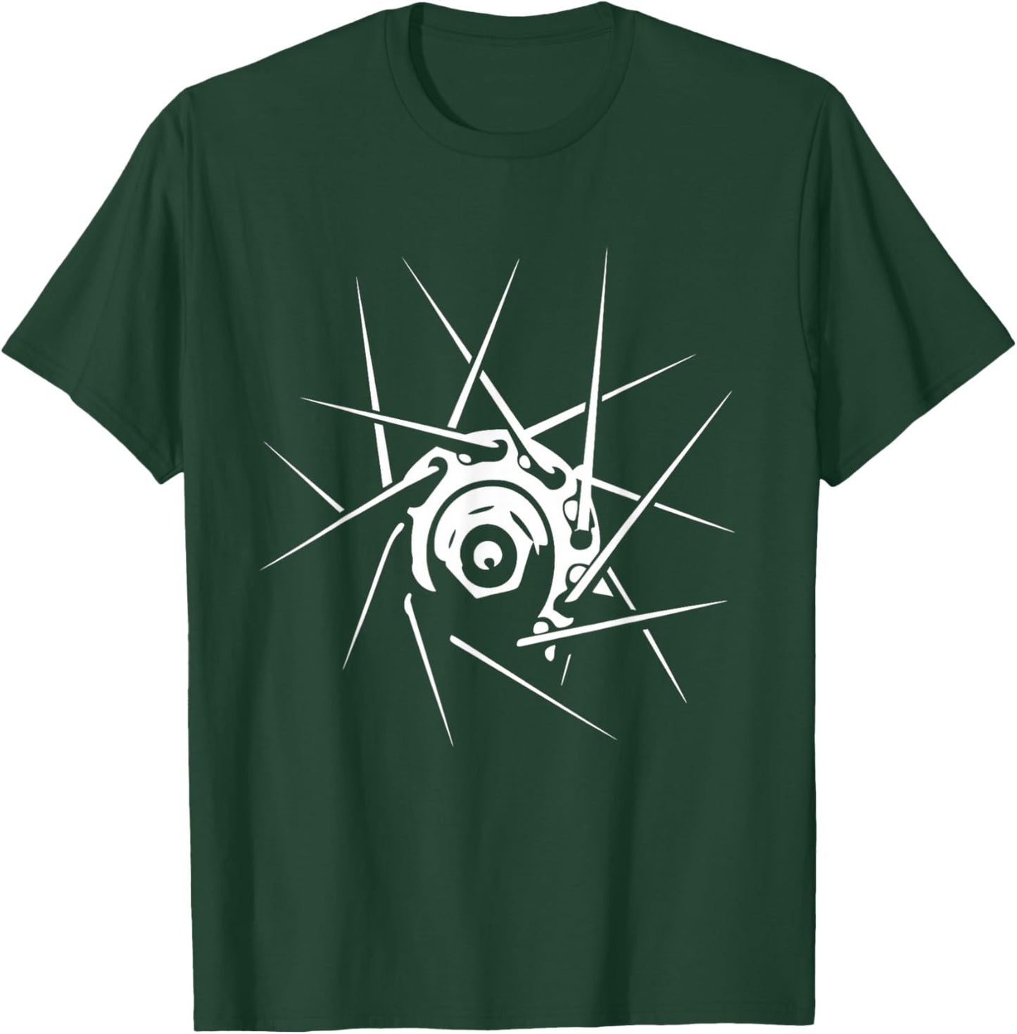Bicycle Spokes Hub Cycling Wheel Art Men Women Kids T-Shirt - T-Shirt | Forest