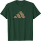 adidas Snake Three Stripes Graphic T-Shirt - T-Shirt | Forest