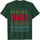 Nana Funny Athletic Lettering Mother's Day Grandma T-Shirt - T-Shirt | Forest