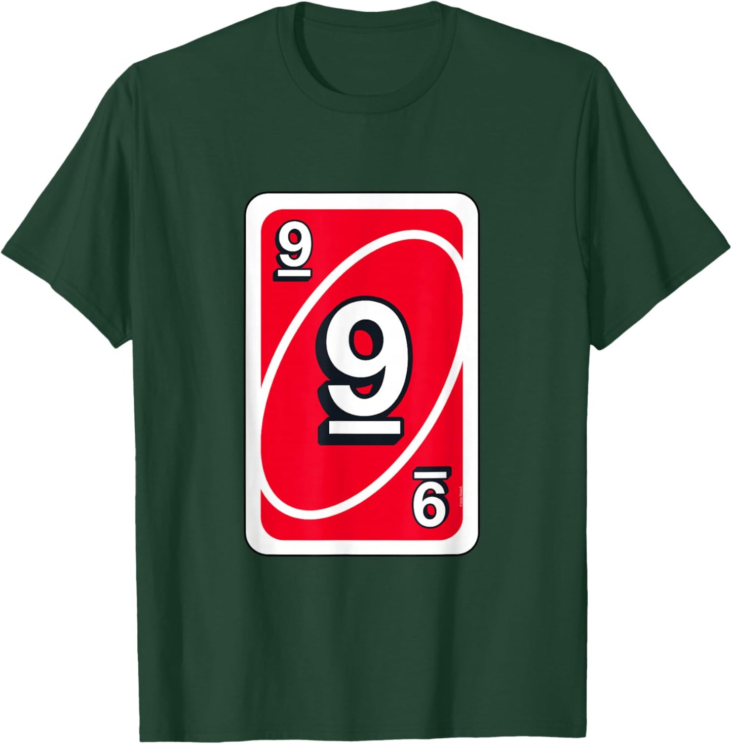 UNO Halloween Red 9" Card T-Shirt - T-Shirt | Forest