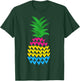 Pansexual Pride Flag Funny Pineapple Pansexual T-Shirt - T-Shirt | Forest