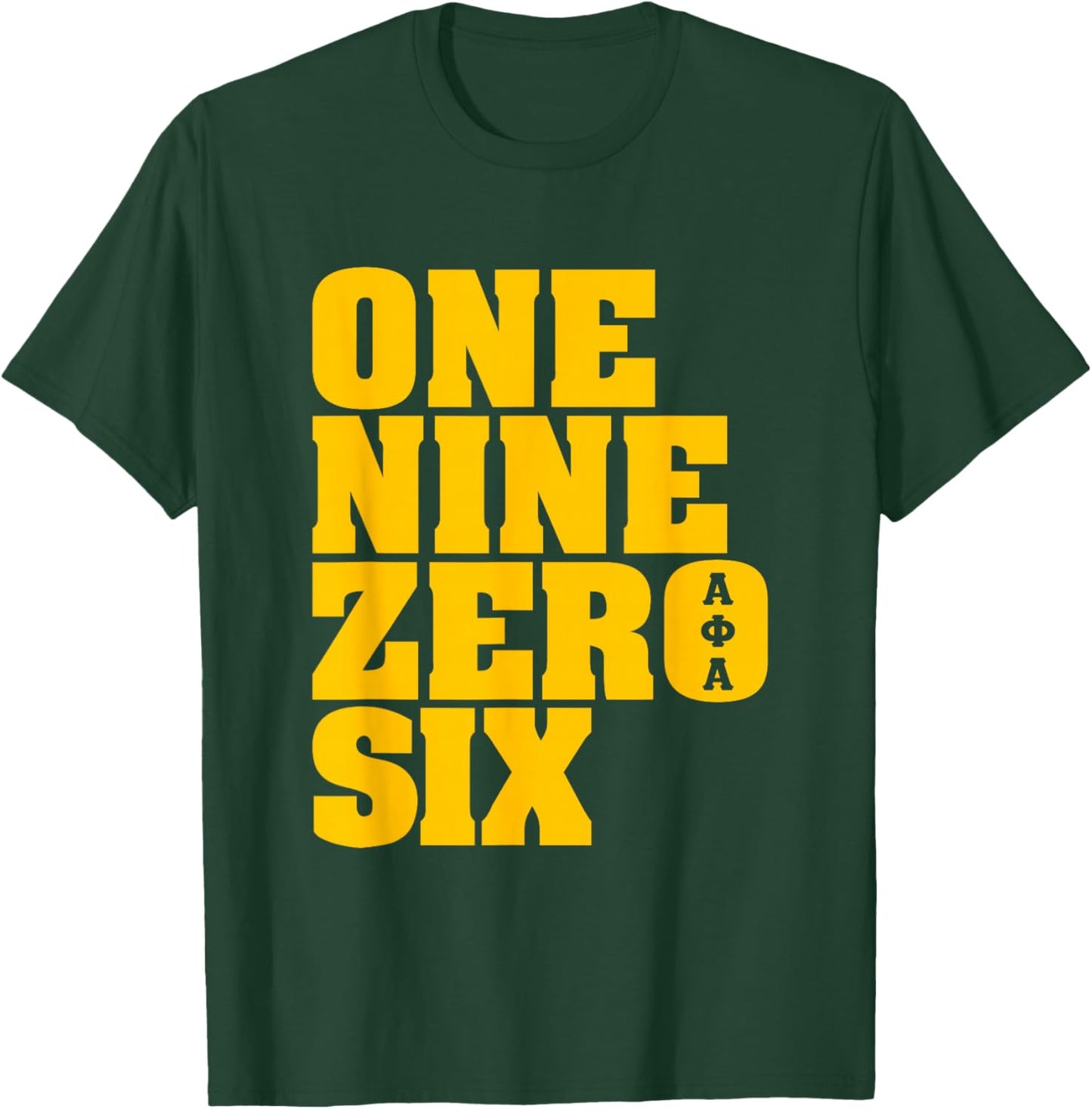 Alpha African 1906 Fraternity Matching T-Shirt - T-Shirt | Forest