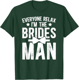 I'm The Bridesman Bridal Party Wedding Bridesman T-Shirt - T-Shirt | Forest