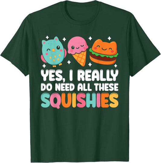 Toddler Squishy Girls Squishies Boys Squish Squad T-Shirt - T-Shirt | Forest