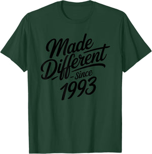 Vintage Birthday Design Since 1993 Retro Style Classic T-Shirt - T-Shirt | Forest