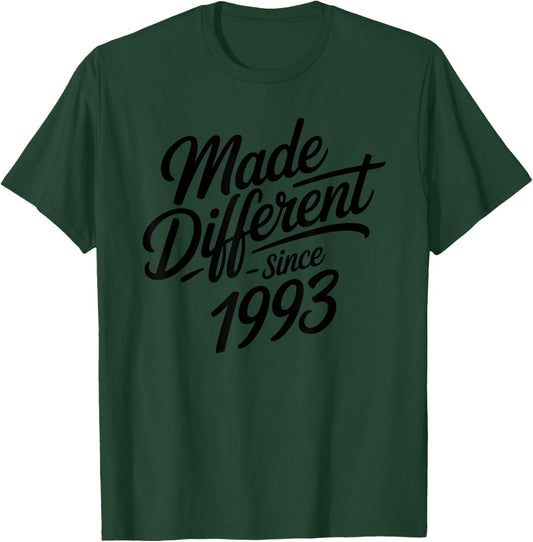 Vintage Birthday Design Since 1993 Retro Style Classic T-Shirt - T-Shirt | Forest