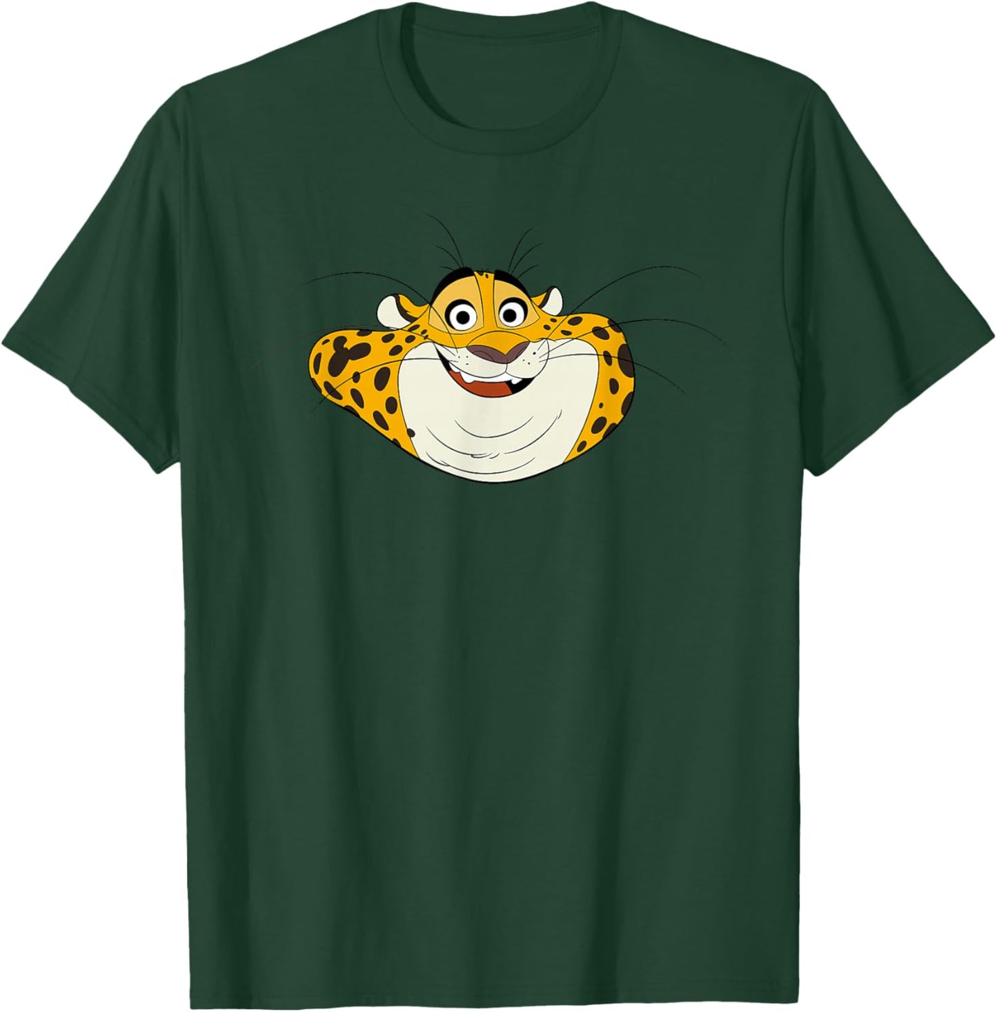 Disney Zootopia 2 Clawhauser Big Face Halloween Costume T-Shirt - T-Shirt | Forest
