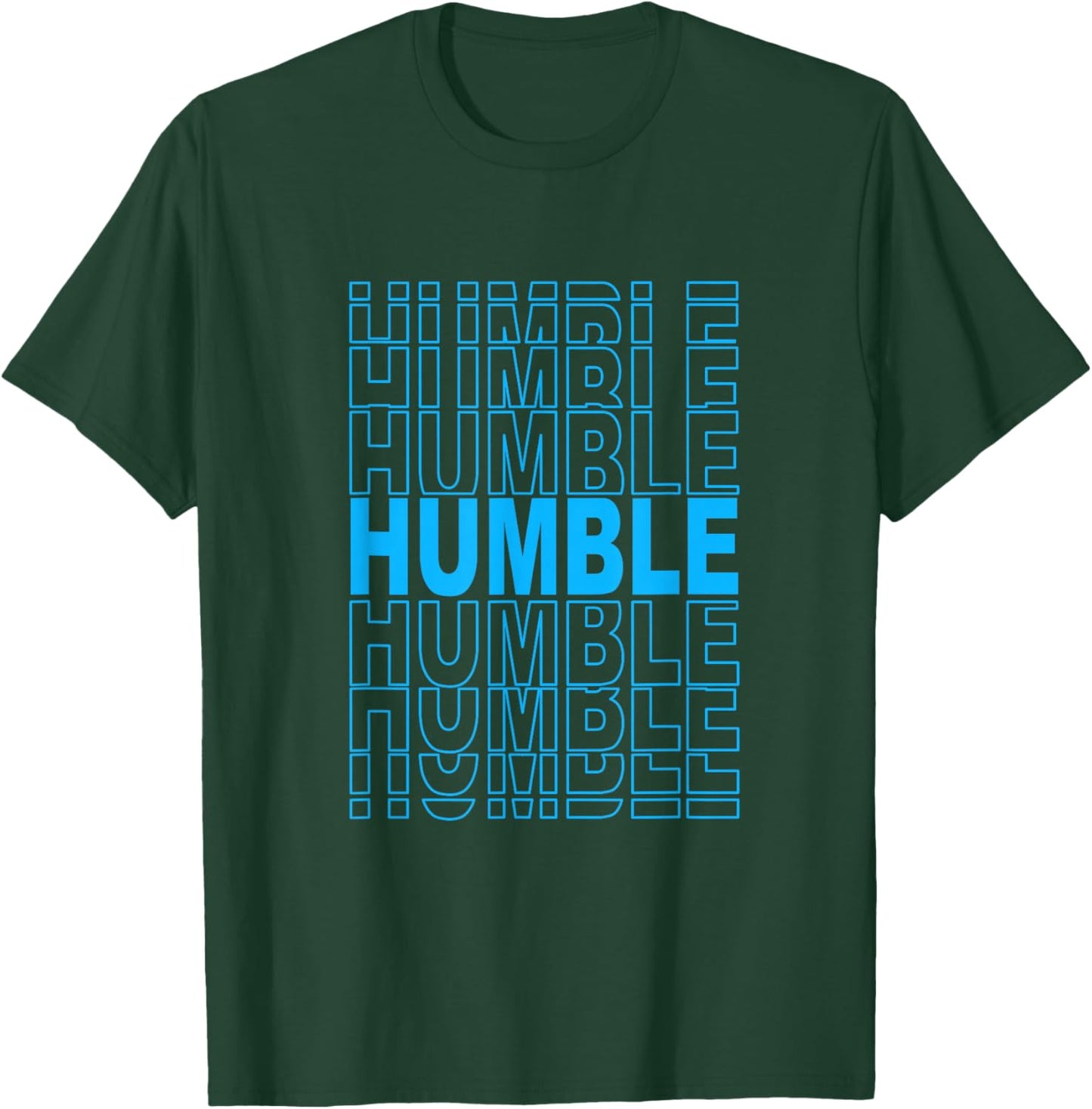 Blue Color Humble Blue Graphic T-Shirt - T-Shirt | Forest
