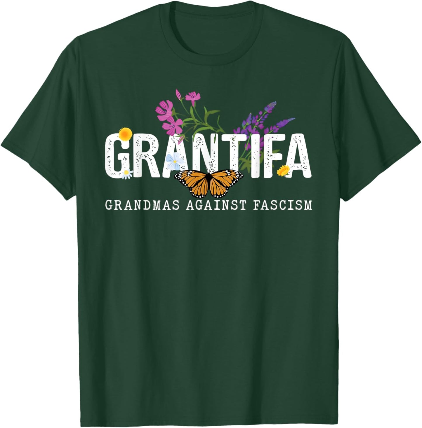 Grantifa Grandmas Against Fascism Women T-Shirt - T-Shirt | Forest