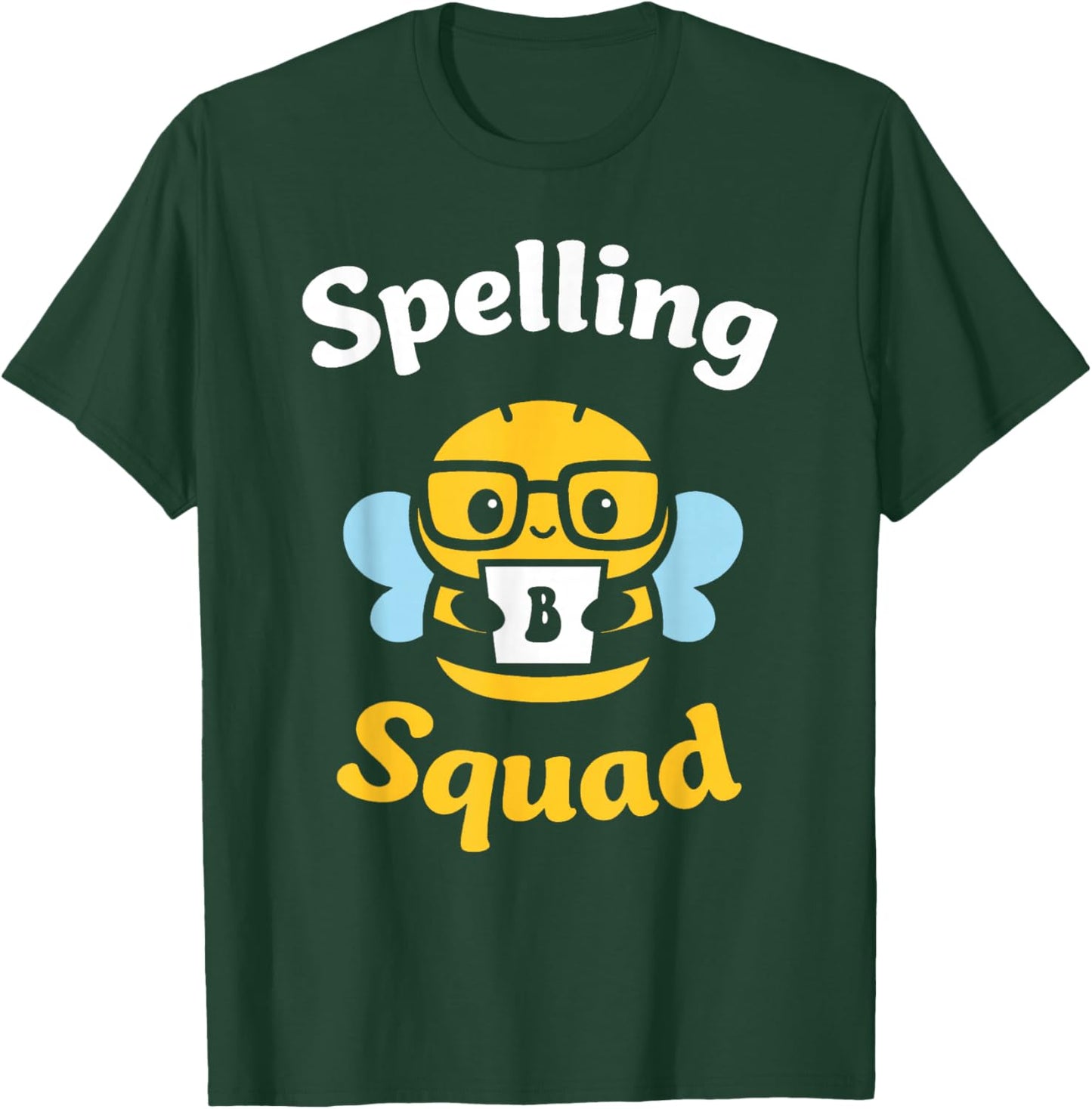 Spelling Bee Competition School Champion Squad Spelling Cool T-Shirt - T-Shirt | Forest