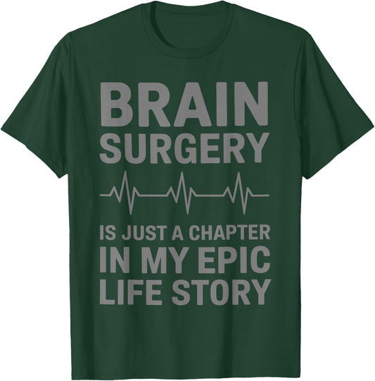 Brain Surgery Recovery Art Women Post Brain Surgery T-Shirt - T-Shirt | Forest