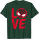 Marvel Kawaii Valentine's Day Miles Morales Spidey Love T-Shirt - T-Shirt | Forest