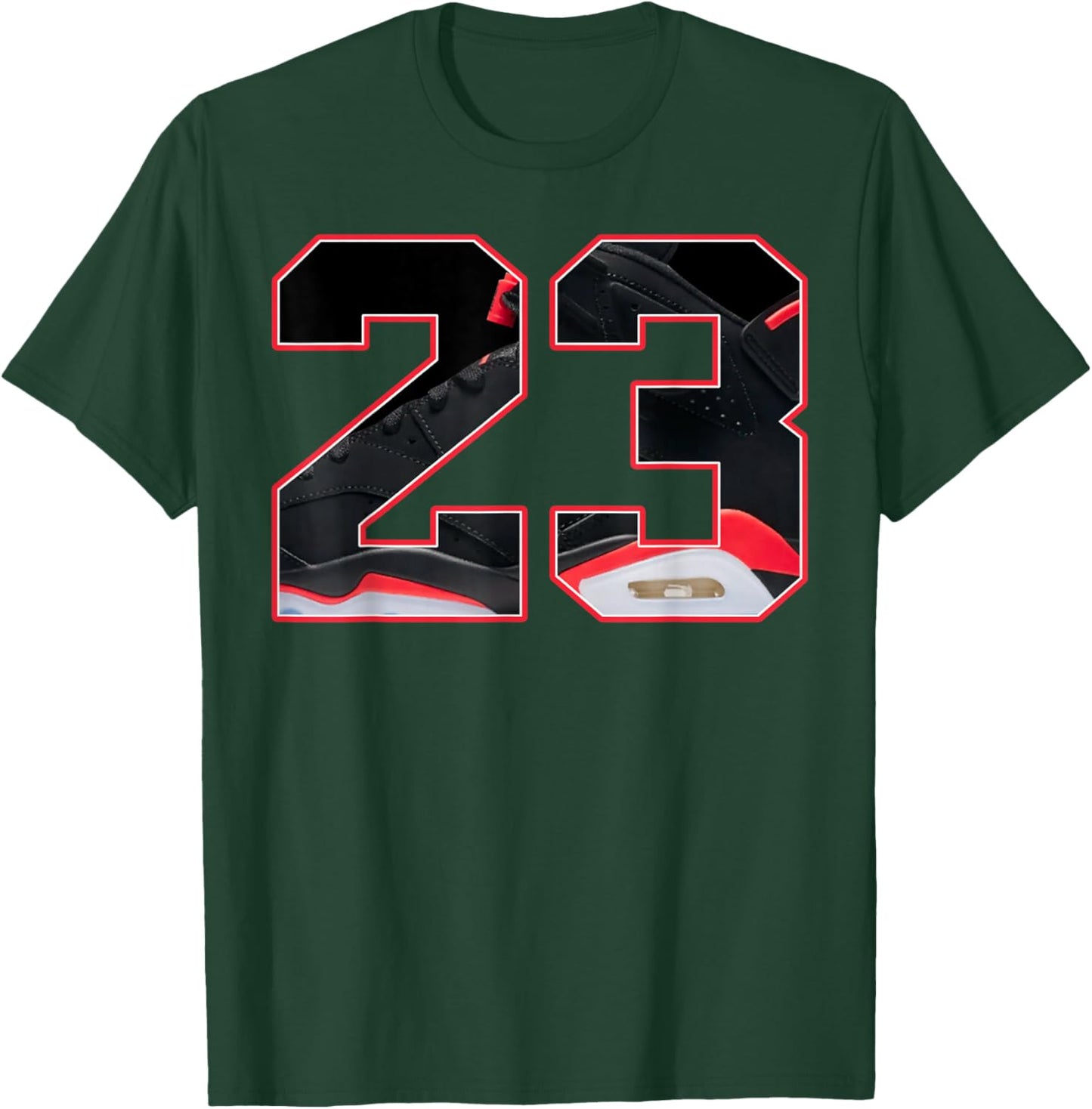 Black Infrared 6s Matching Outfits T-Shirt - T-Shirt | Forest