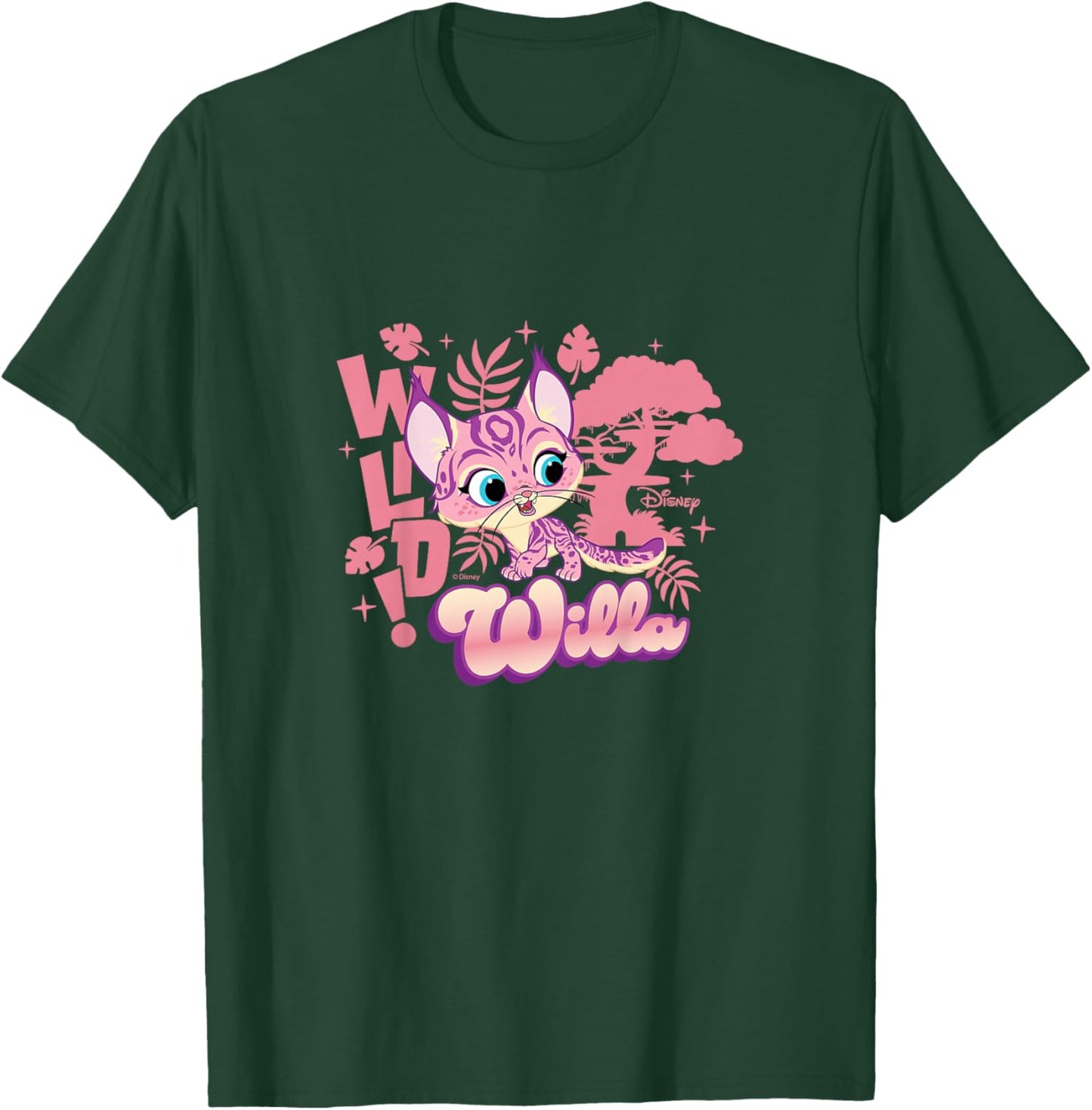 SuperKitties - Willa - Wild T-Shirt - T-Shirt | Forest