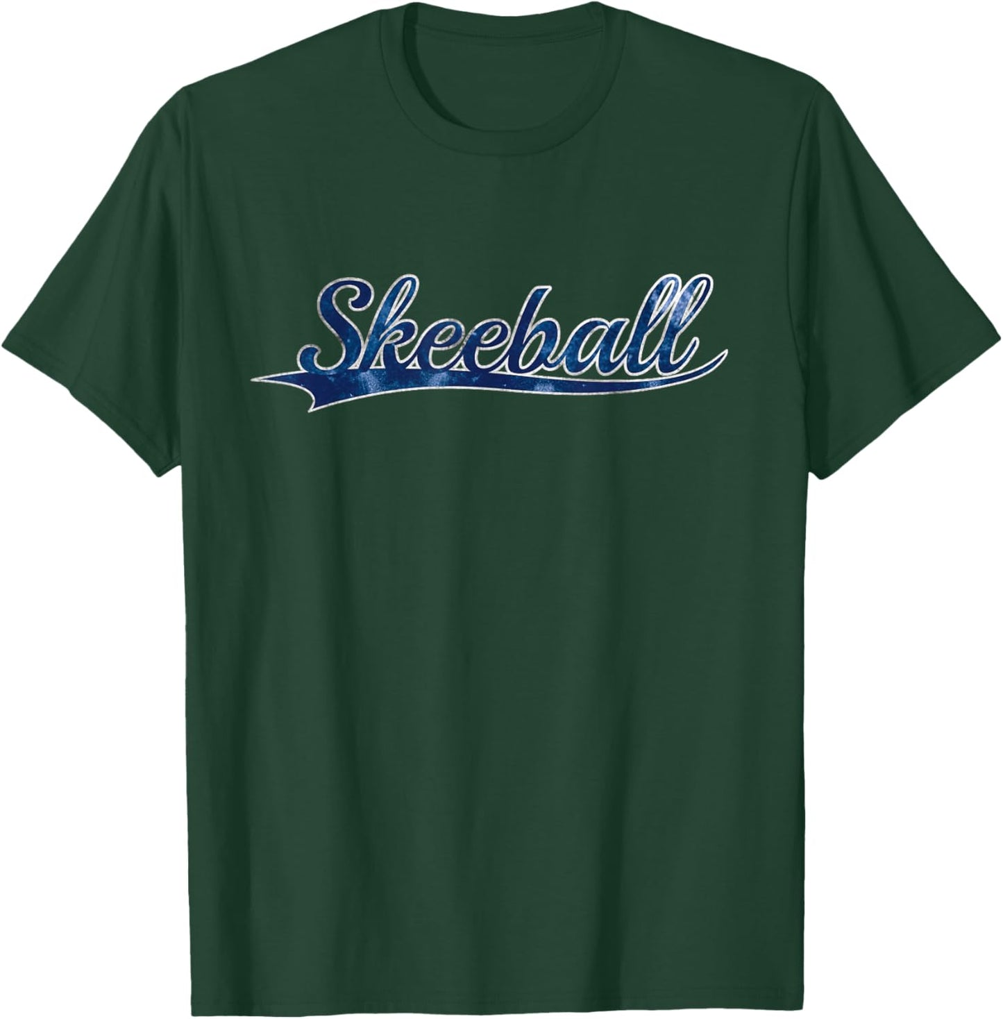 Skeeball Arcade Game Fun Game Vintage Varsity Throwback T-Shirt - T-Shirt | Forest