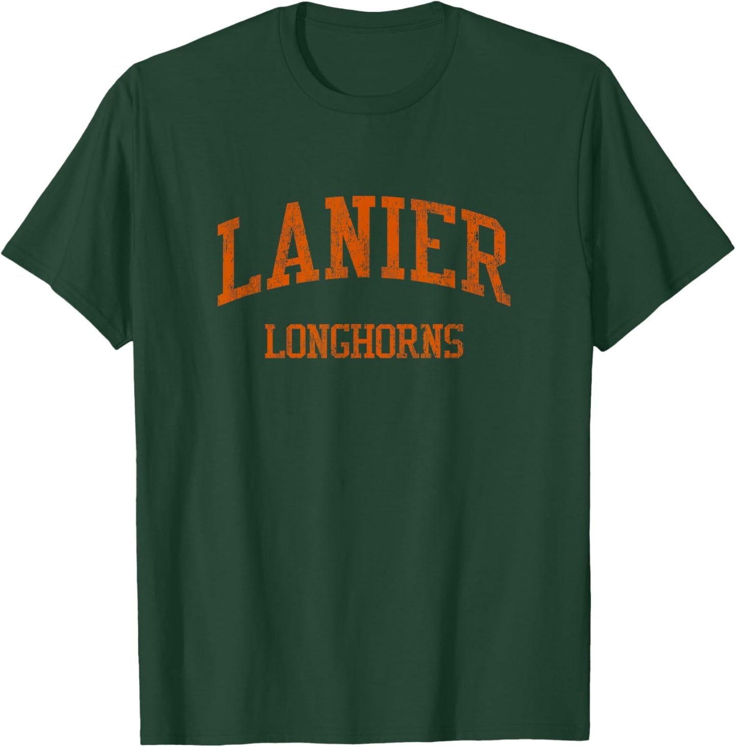 Lanier High School HS Sugar Hill GA Vintage Sports T-Shirt - T-Shirt | Forest