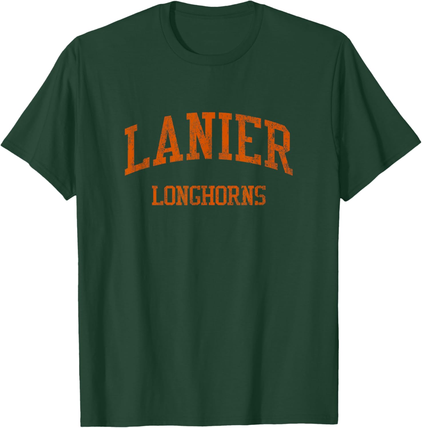 Lanier High School HS Sugar Hill GA Vintage Sports T-Shirt - T-Shirt | Forest