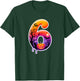 Six Seven 67 6 7 Meme Design Funny Ice Cream Drip Costume T-Shirt - T-Shirt | Forest