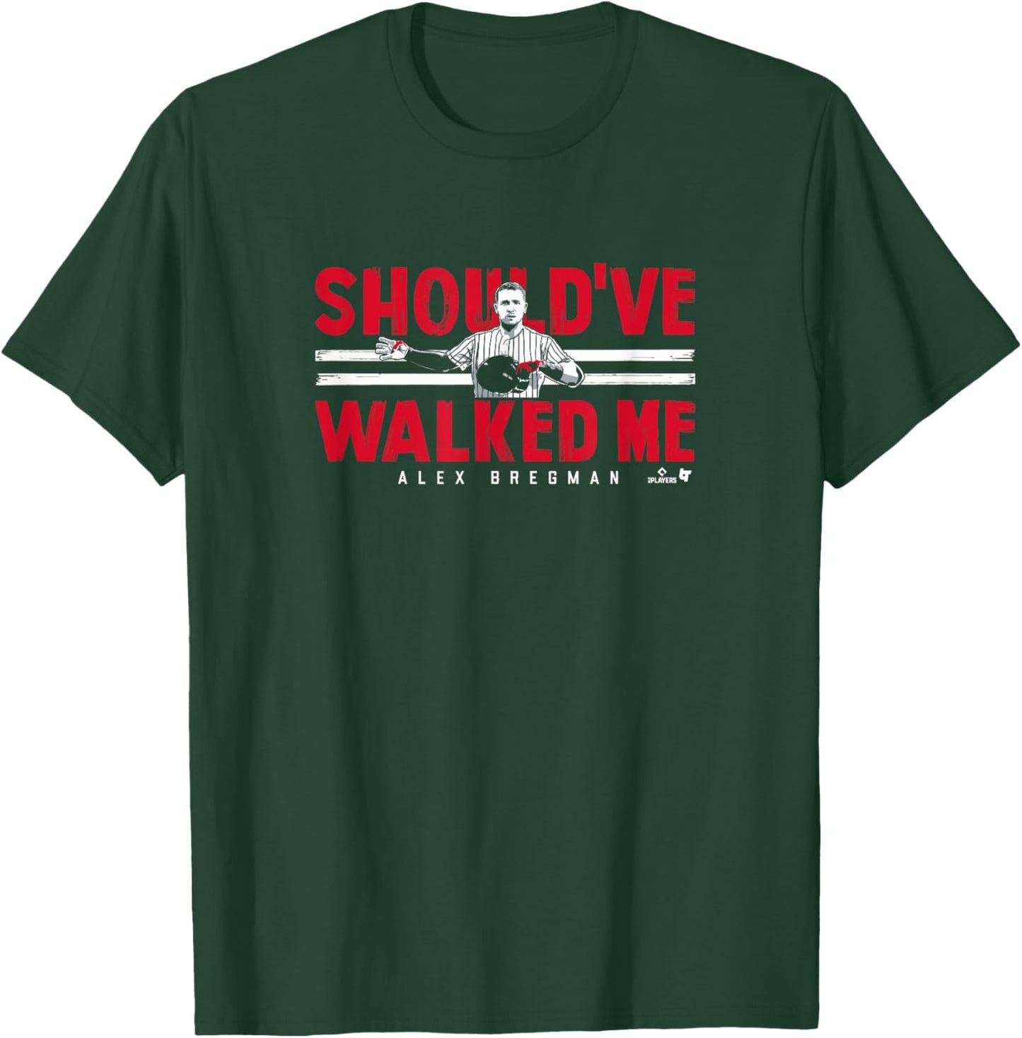 Alex Bregman - Should've Walked Me - Chicago Baseball T-Shirt - T-Shirt | Forest