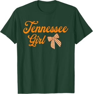 Tennessee Kids Tween Orange Script State Pride Design T-Shirt - T-Shirt | Forest