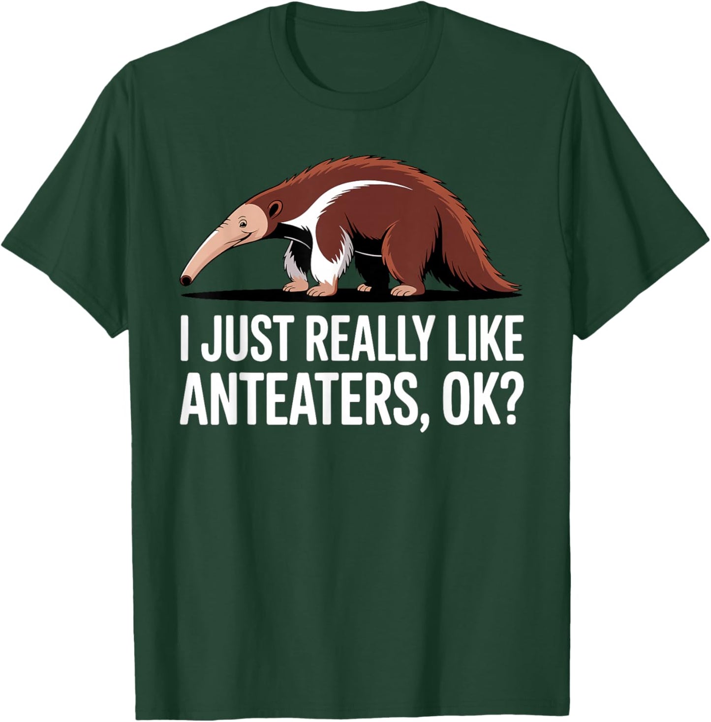 Cute Anteater Art Women Kids Animal Anteater Lover T-Shirt - T-Shirt | Forest