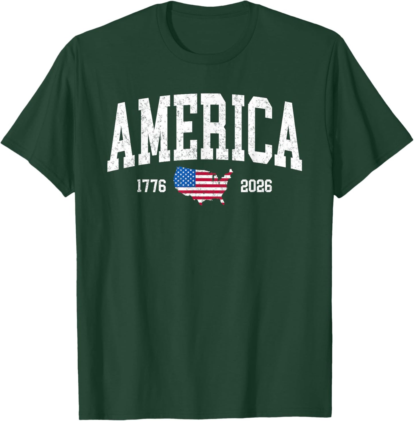 America 250 Anniversary of Independence 250th Birthday Men T-Shirt - T-Shirt | Forest