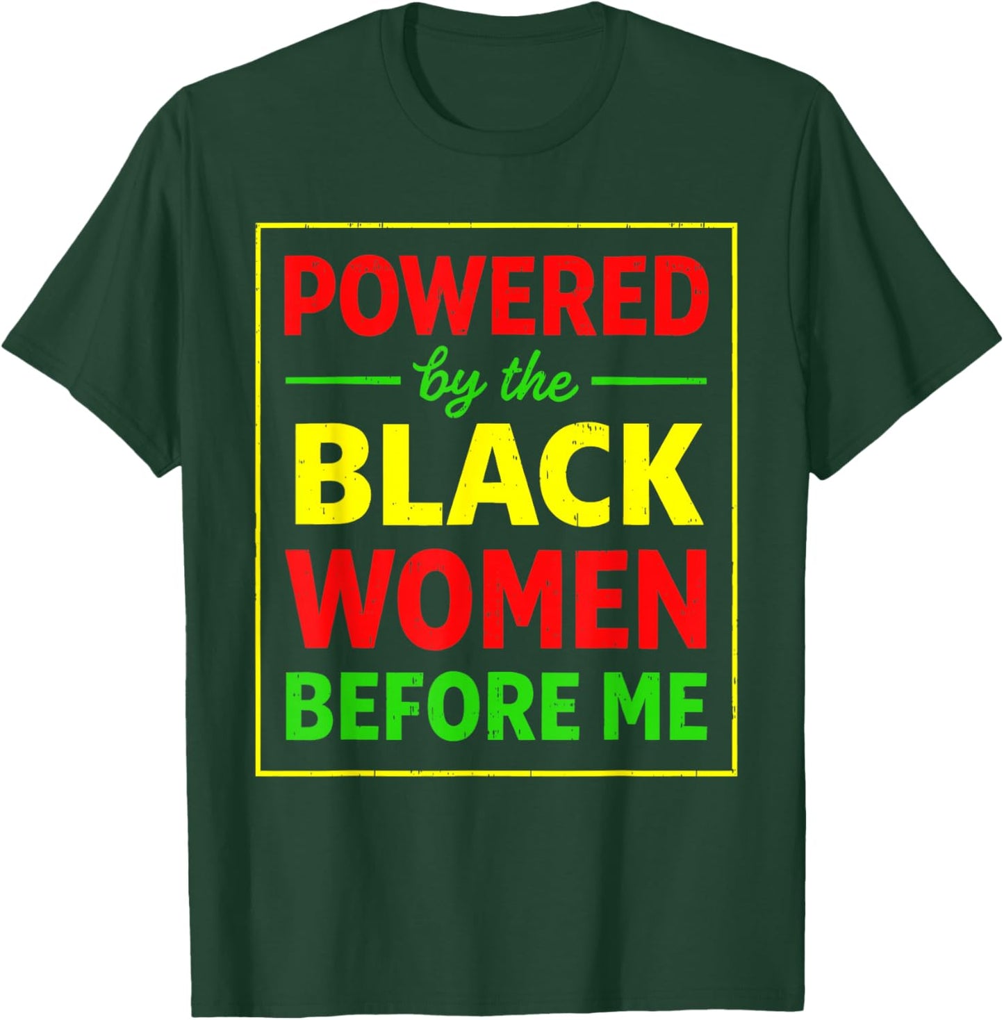 Black History Month Shirts Women Men Kids African American T-Shirt - T-Shirt | Forest