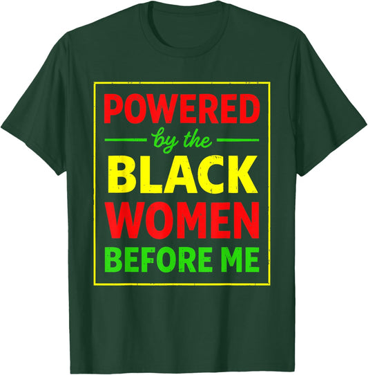Black History Month Shirts Women Men Kids African American T-Shirt - T-Shirt | Forest