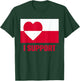 Denmark Greenland Flag is Not for Sale Support Danish Design T-Shirt - T-Shirt | Forest