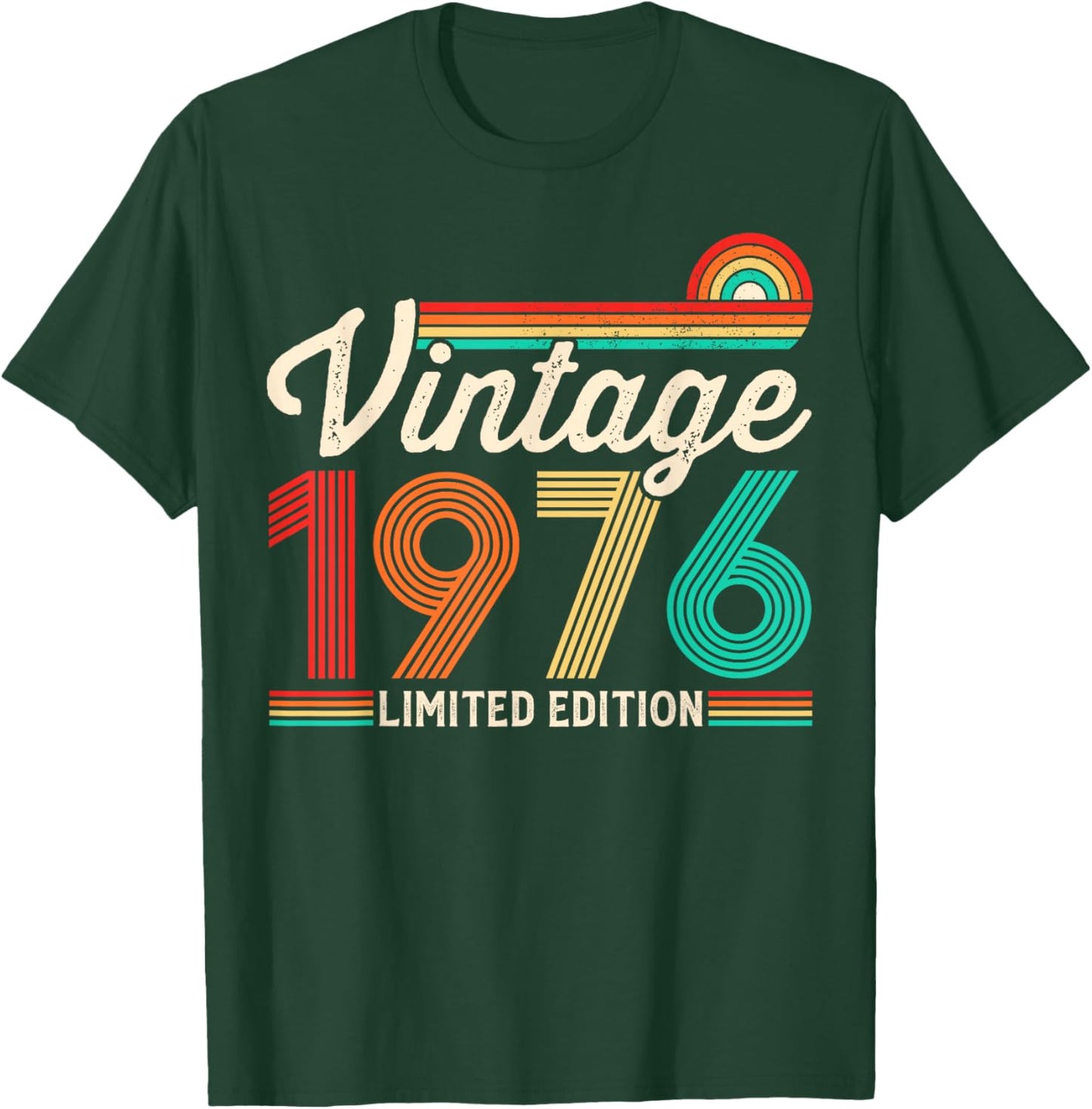 50 Years Old Vintage 1976 Limited Edition 50th Birthday T-Shirt - T-Shirt | Forest