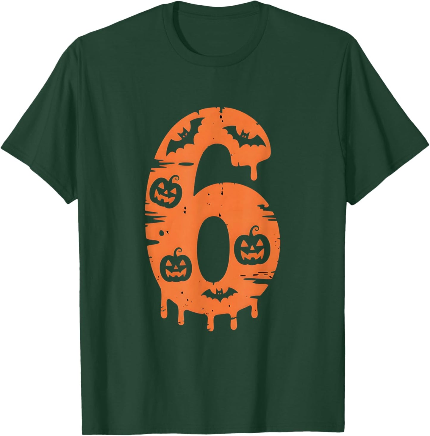 6 Number Meme 67 Six Seven Halloween T-Shirt - T-Shirt | Forest