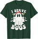 Halloween Bartender Ghost I Serve Boos Funny T-Shirt - T-Shirt | Forest