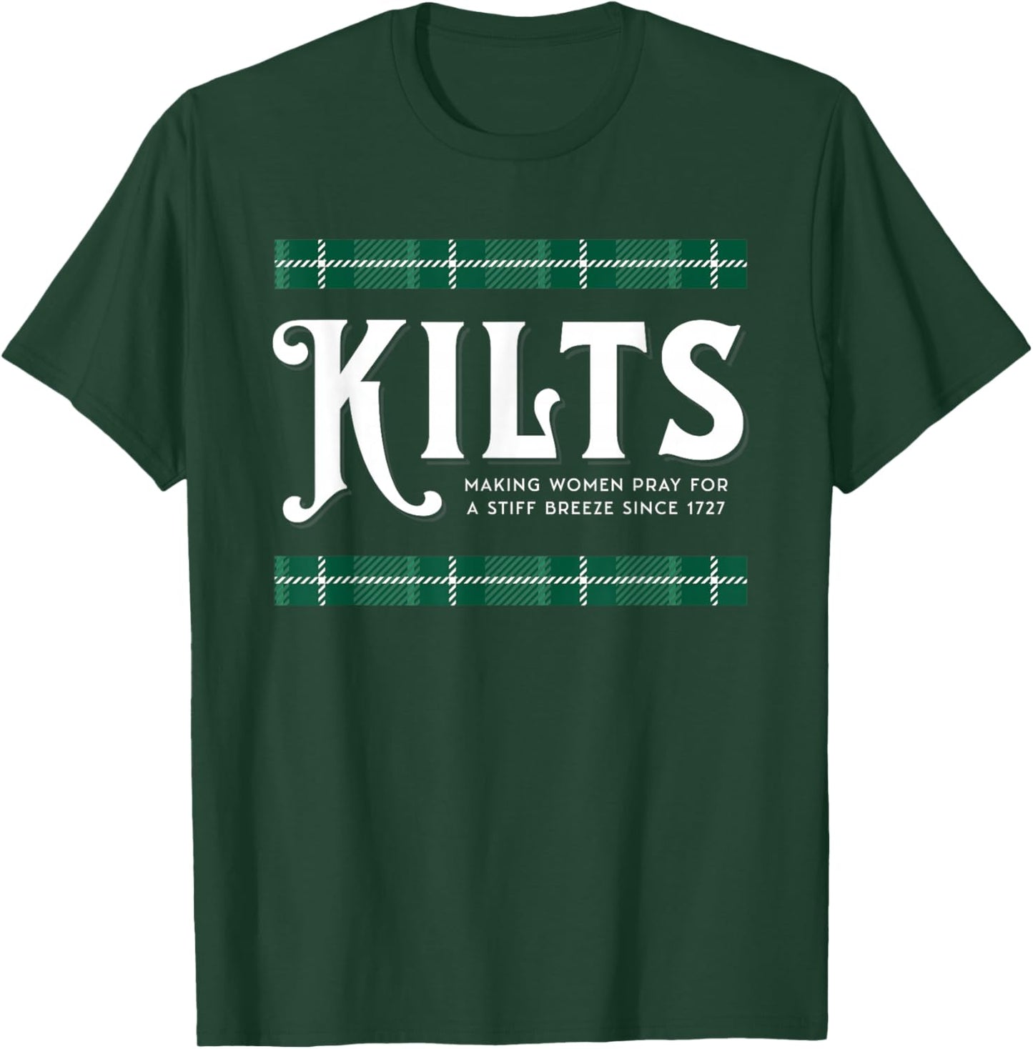 Funny Kilts: Causing a Stir Since 1727 St Pattys Humor T-Shirt - T-Shirt | Forest