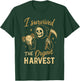 Post Hysterectomy Grim Reaper I Survived The Organ Harvest T-Shirt - T-Shirt | Forest