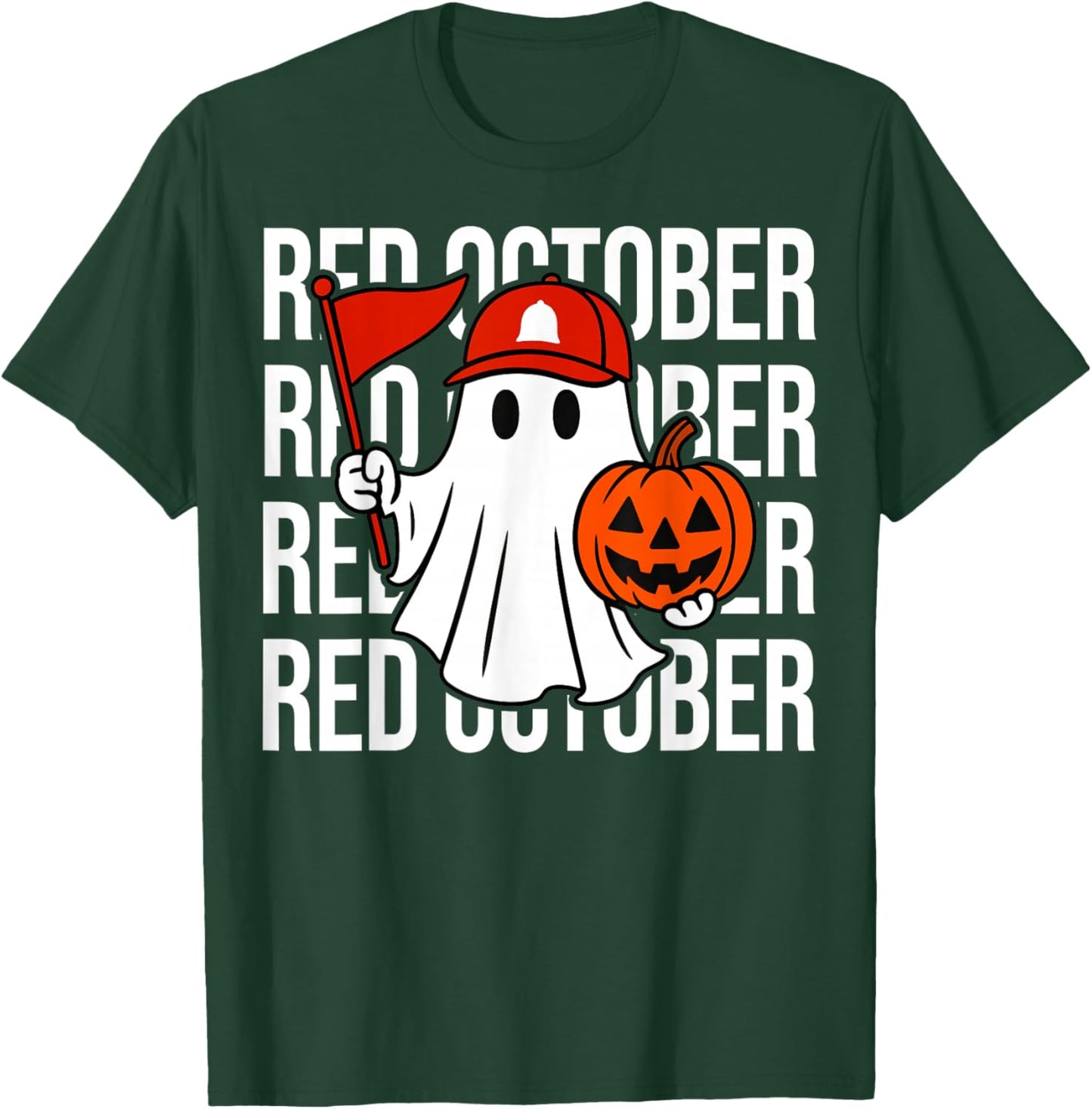 Retro Red October Name Personalized Gift Women Kid T-Shirt - T-Shirt | Forest